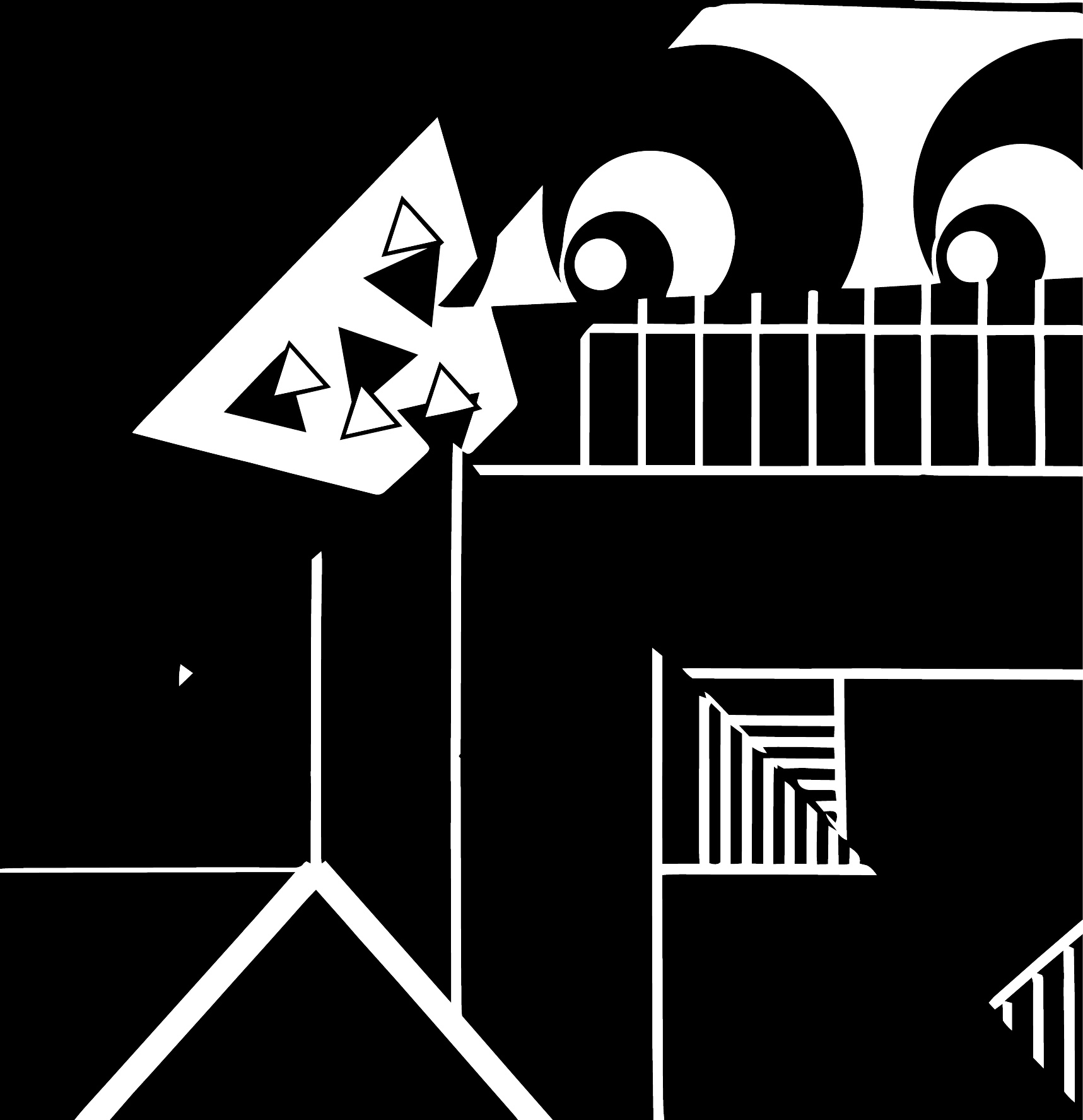 EX02 02: a second hand-rebuilt analog composition made from cut and recombined EX01 prints.